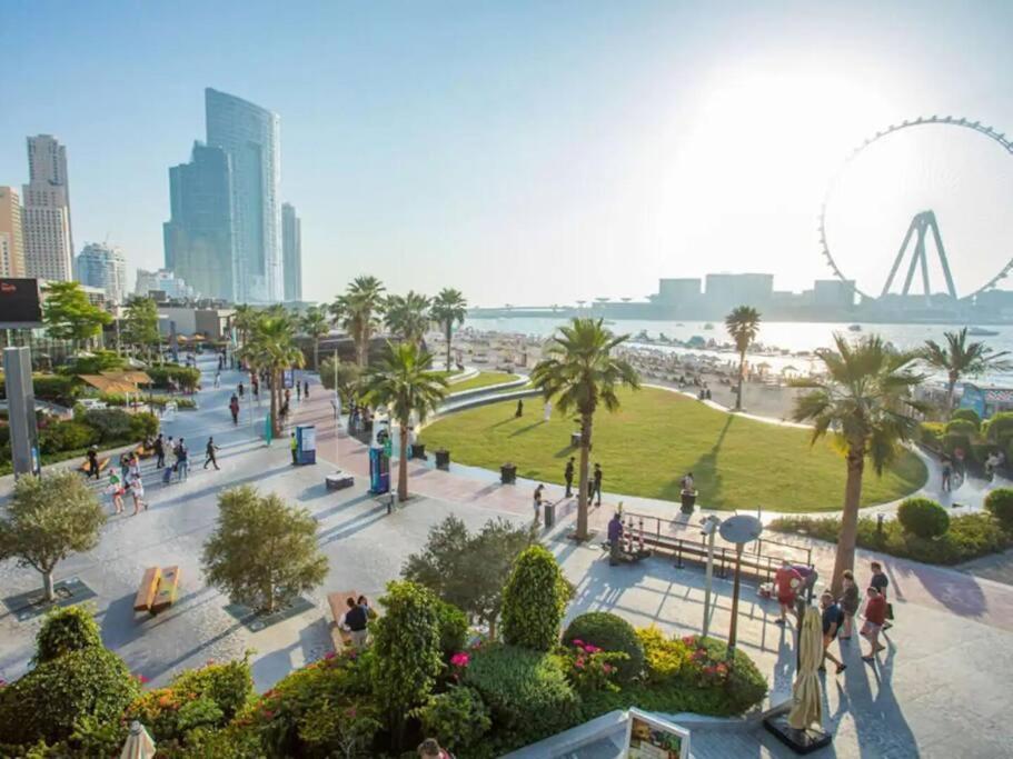 Apartment Koyo In The Heart Of Jbr Beach - 3Bdr Dubai Exterior foto