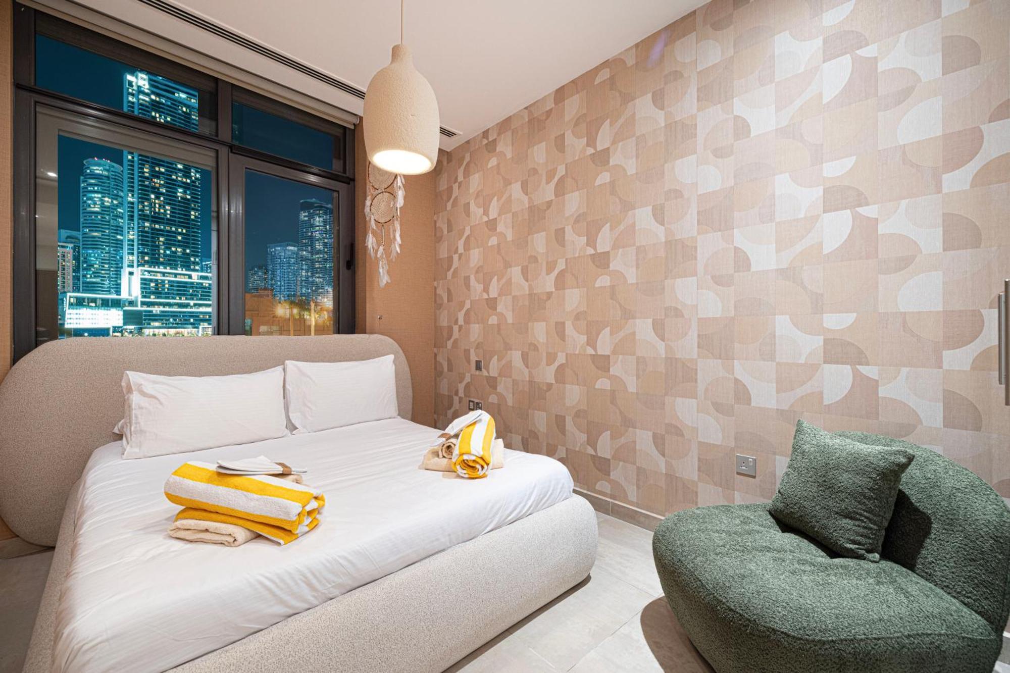 Apartment Koyo In The Heart Of Jbr Beach - 3Bdr Dubai Exterior foto